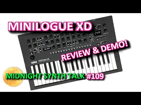 Korg Minilogue XD Review and Demo