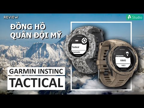 Review Garmin Instinct Tactical - Phiên bản nâng cấp có gì đặc biệt ???