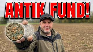 Antik Fund /auf Schatzsuche mit dem Metalldetektor