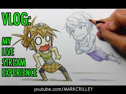 Vlog: My Live Streaming/Digital Drawing Experience!