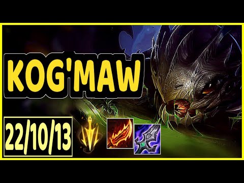 ✅KOG'MAW VS MISS FORTUNE - 22/10/13 KDA ADC GAMEPLAY GRANDMASTER I✅