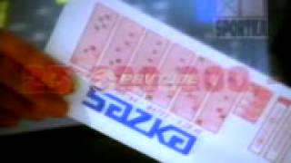 Sazka Jackpot Sportky stará reklama z roku 1995 Sazka Jackpot Sportky stará reklama z roku 1995