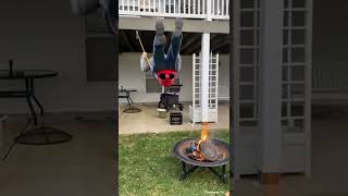 Salıncaktan çok fena düştü !!! #shorts