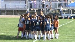 preview picture of video 'Girls Soccer Highlights 2012 - Vacaville Christian High School'