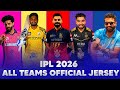 IPL 2026 Jersey Jersey Of All 10 IPL Teams Revealed For The IPL 2026 MI CSK RCB KKR RR Jersey