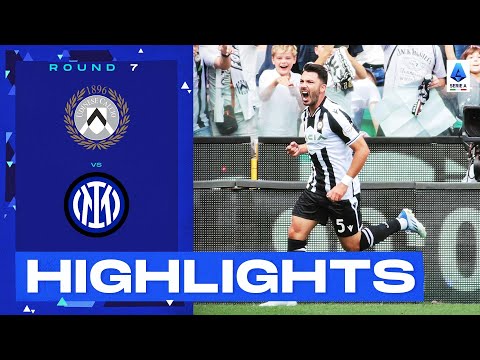 Udinese-Inter 3-1 | Udinese get famous win over Inter: Goals & Highlights | Serie A 2022/23