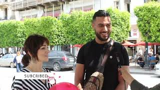 🇹🇳 🇩🇿  جزائري تعرف على حبيبته الألمانية ولقاءهم الأول في تونس .. نحب نعرس بيها لكن الظروف صعيبة