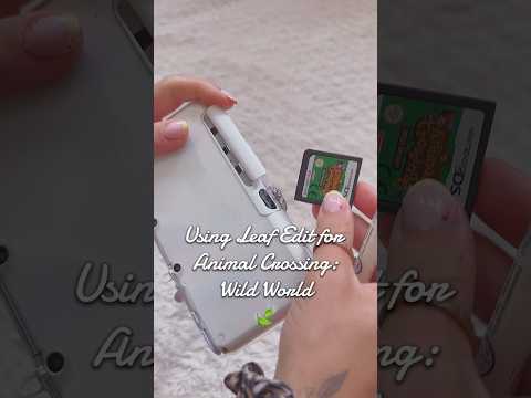 Leaf Edit for Animal Crossing: Wild World 🍃#animalcrossingwildworld #leafedit #nintendo #fyp #acnh