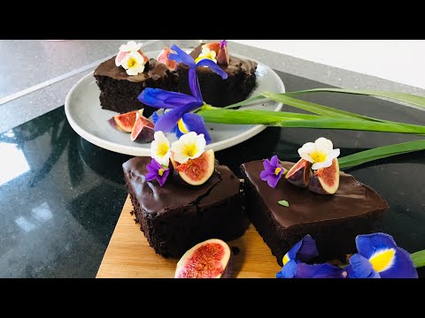 براونيز خالي من الجلوتين و البيض #براونيز #جلوتين-فري