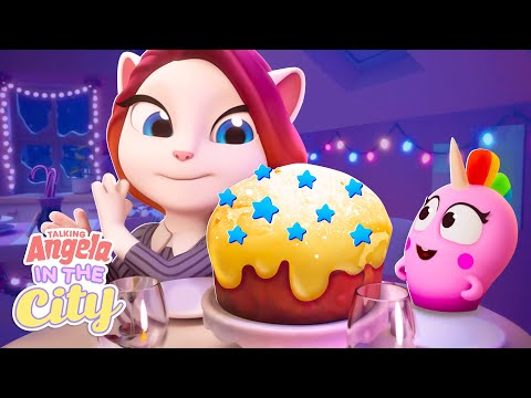 NEW EPISODE! Angela's Holiday Party ✨🎄 Talking Angela: In The City (S2 Episode 3)