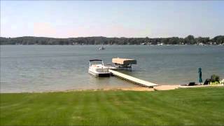 preview picture of video 'Bostwick Lake-West Michigan Lakefront Property'