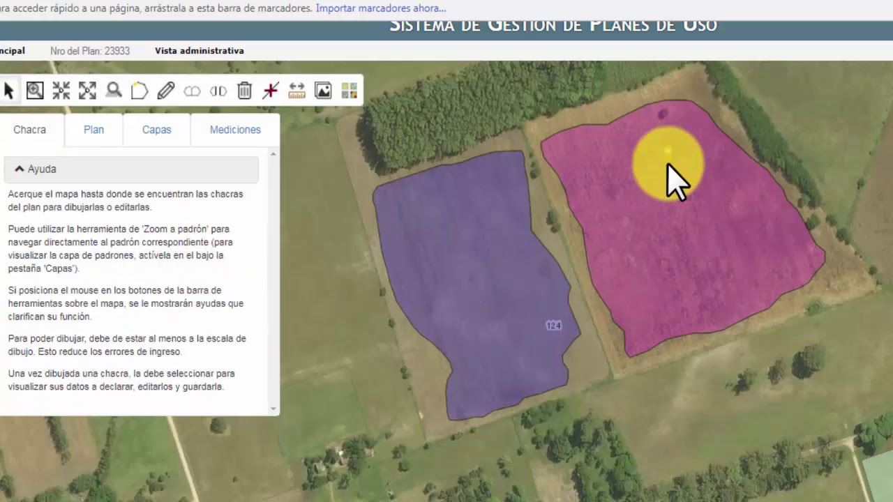 Tutorial para el Sistema de Gestión de Planes de Uso (SGPU).