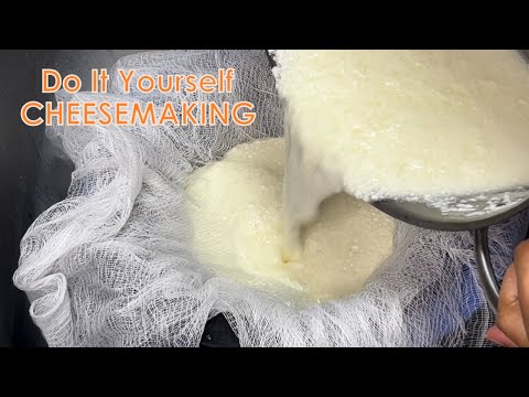 FRESH Homemade RICOTTA CHEESE Recipe