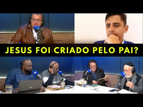 PASTOR SURPREENDE AS TESTEMUNHAS DE JEOVÁ.   DEBATE: Jesus é um ser criado?