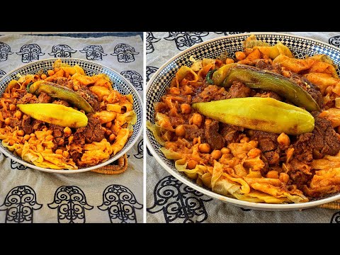 Chakhchoukha de Biskra(Succulente recette de l'est algérien)