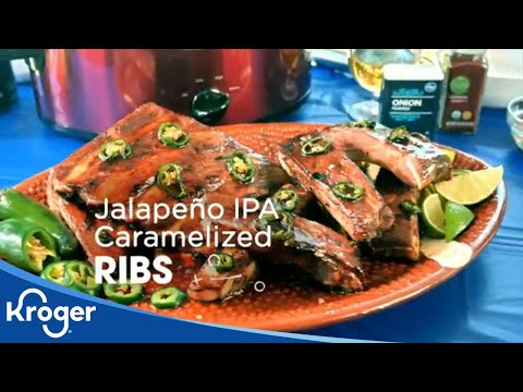 How to Make Jalapeño IPA Caramelized Ribs: Game Day...