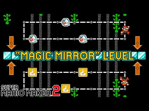 Super Mario Maker 2 - A Brilliant "MAGIC MIRROR" Level