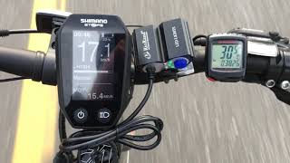 e-Bike speed limit unlock hack - Works on Shimano steps and others - Dual speedometer