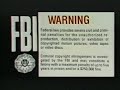 FBI Warning VHS