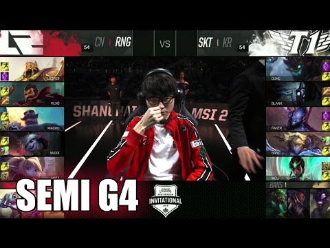 RNG vs SKT T1 | Game 4 Semi Finals LoL MSI 2016 | Royal Never Give Up vs SK Telecom T1 G4 MSI