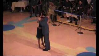 Marcela Guevara Y Stefano Giudice On  Costa Concordia Ship