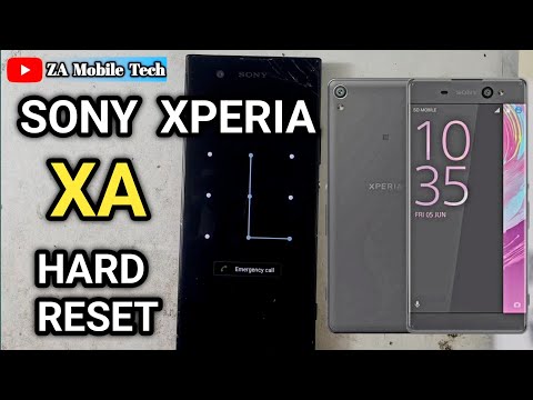 Sony Xperia XA Hard Reset | Unlock Password Sony Xperia XA Withoit Pc | ZaMobileTech