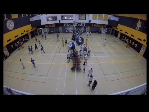 ASB v. AISC Boys Court1 & Raptors v. Tigers Boys Court2 ASIAC Volleyball 2019