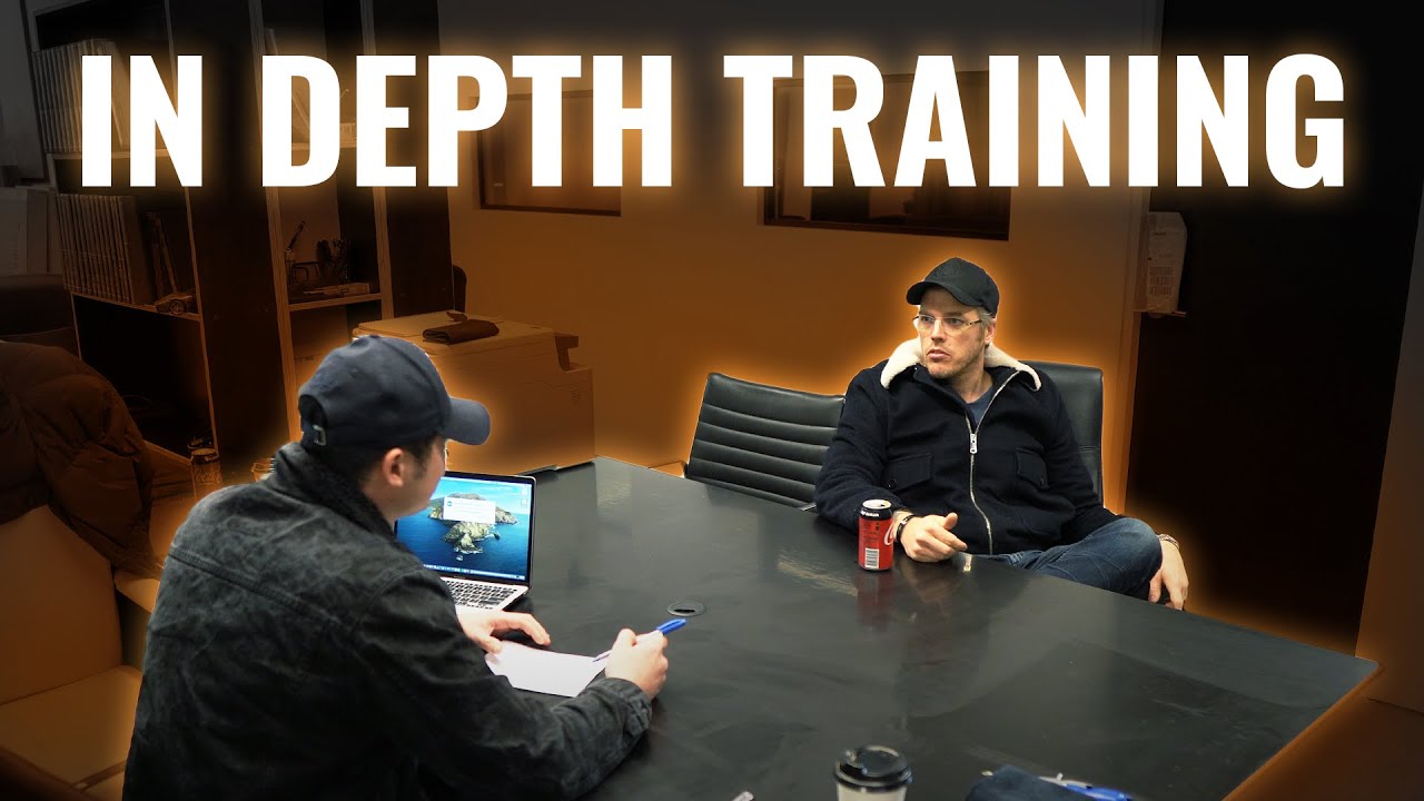 8 figure business owner teaches employee how to sell