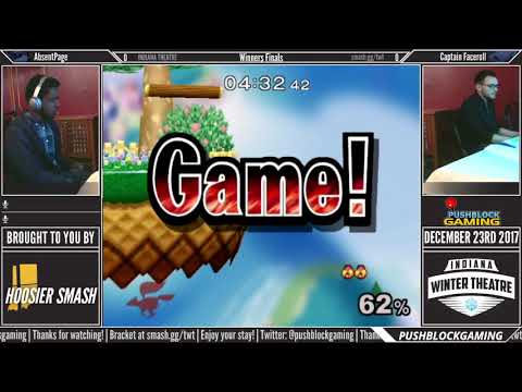 IWT [Melee] - AbsentPage (Fox) vs Captain Faceroll (Sheik) - Winners Finals