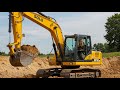 Backhoe Sound Construction Work