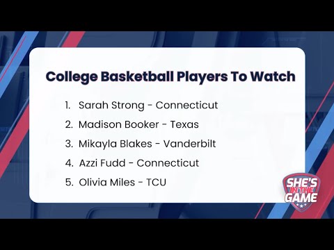 Top Players to Watch: Sarah Strong, Flau'jae Johnson & More