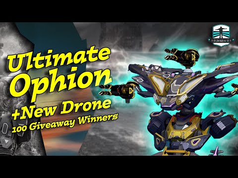 NEW Ultimate Ophion Build And Shai Drone + 100 Giveaway Winners - War Robots