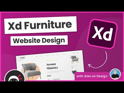 Design a Furniture Website in Adobe Xd