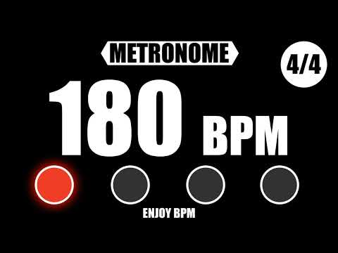 180 BPM 4/4 Metronome