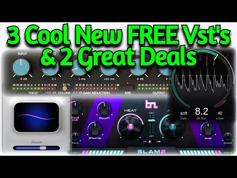 3 New FREE VSTs & Holiday Deals - Sonible, Baby Audio (Pitch Drift, NI Hypha, Pure:limit, Slam 2)
