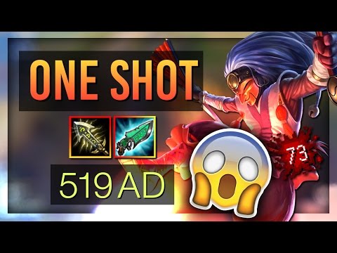 500 AD GUNBLADE IE SHACO MID ONE SHOTS + VOYBOY PROPOSING