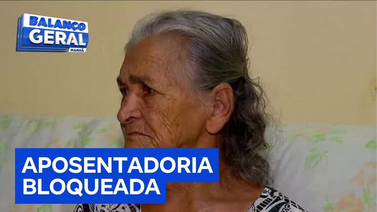 Idosa de 85 anos enfrenta bloqueio da aposentadoria e vive crise financeira