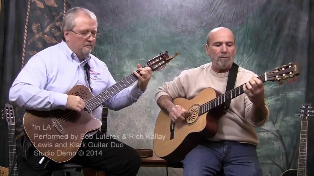 Promotional video thumbnail 2 for Lewis and Klark Jazz Guitar Duo