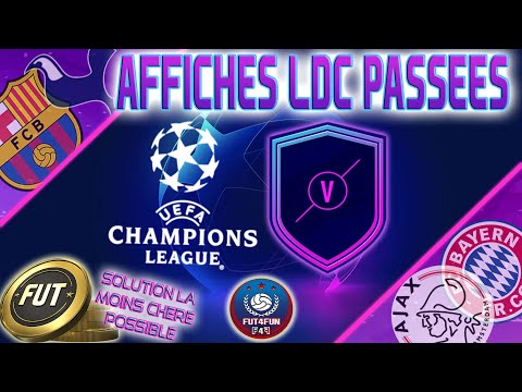 DCE AFFICHES LDC PASSEES DU 29 AVRIL - SOLUTION SBC LA MOINS CHERE POSSIBLE - PACK OPENING - FUT 20