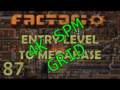 GETTING CLOSE TO 4K SPM! - Factorio 0.18 - Entry Level to Megabase - Tutorial Let's Play - Ep 87