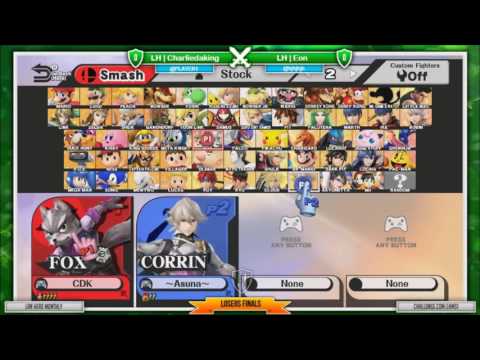 LAN Hero Monthly (Smash Factory) #1 - Charliedaking Vs Eon - Losers Finals
