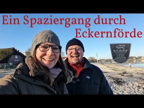 HIER ist es SO SCHÖN 🤩 Kommt mit uns auf einen Spaziergang durch ECKERNFÖRDE | mit Stellplatz 🚐💨🥳