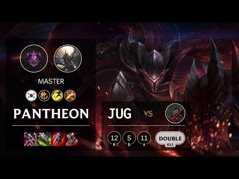Pantheon Jungle vs Graves - KR Master Patch 11.3