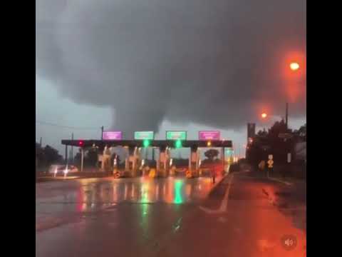 Wild Tornado New York City 9/1/2022