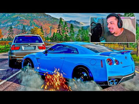 The worst rage of all time in Forza Horizon 4.