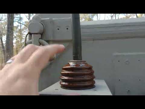 AB-15 Military Jeep Antenna surplus used for Ham radio Pota or CB radio