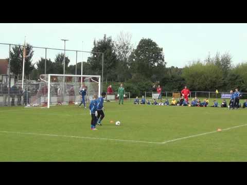 Demo Keeperacademie Sierd van der Berg met keeper van PEC Zwolle B1
