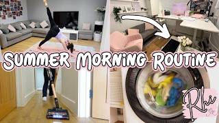 My Summer Morning Routine Balancing Work, Kids & Housework (ADHD Friendly)