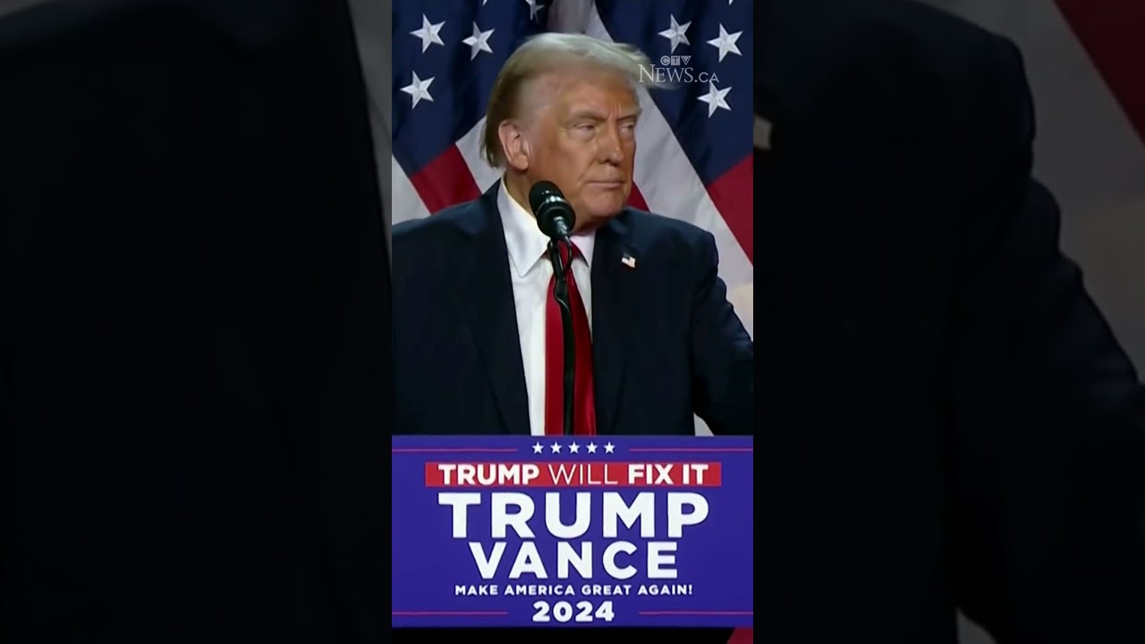 Donald Trump's victory speech