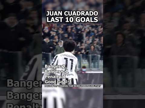 Juan Cuadrado last 10 goals #juventus #cuadrado  #footballedit #football #soccer #freekick #goals
